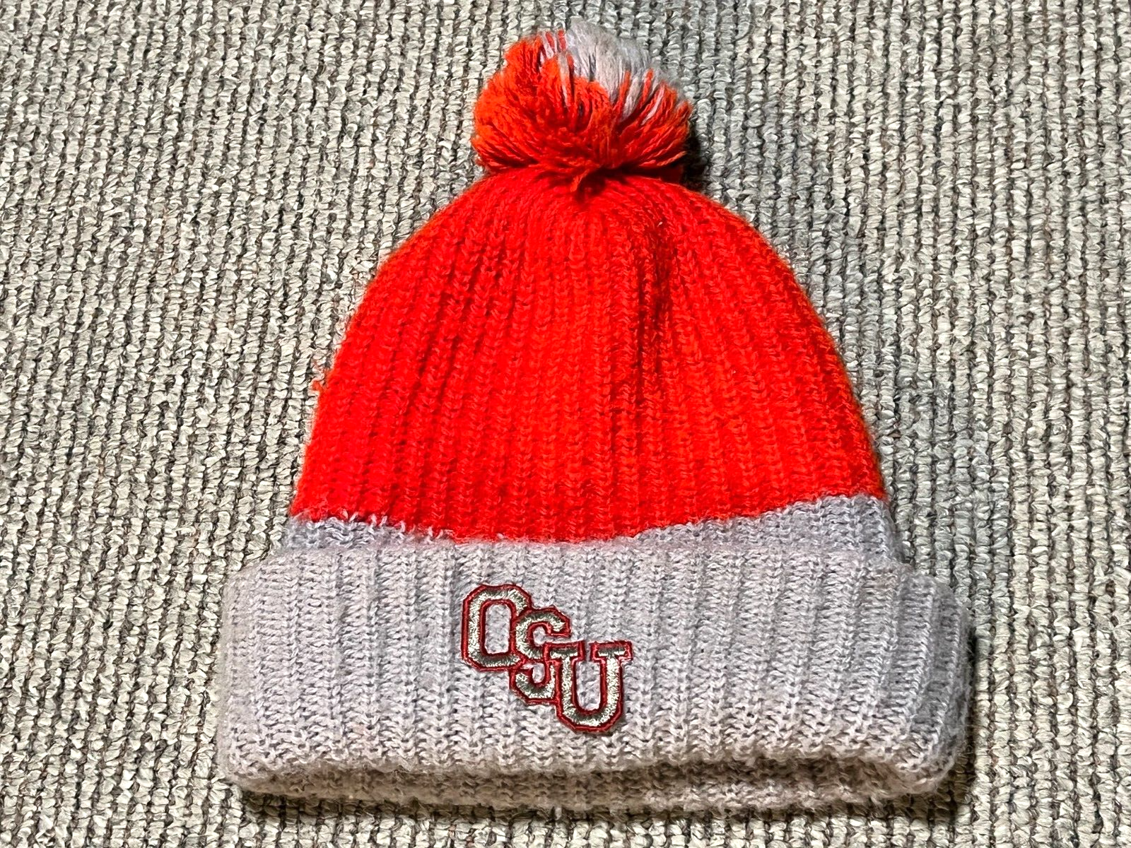 Ohio state beanie with pom hotsell