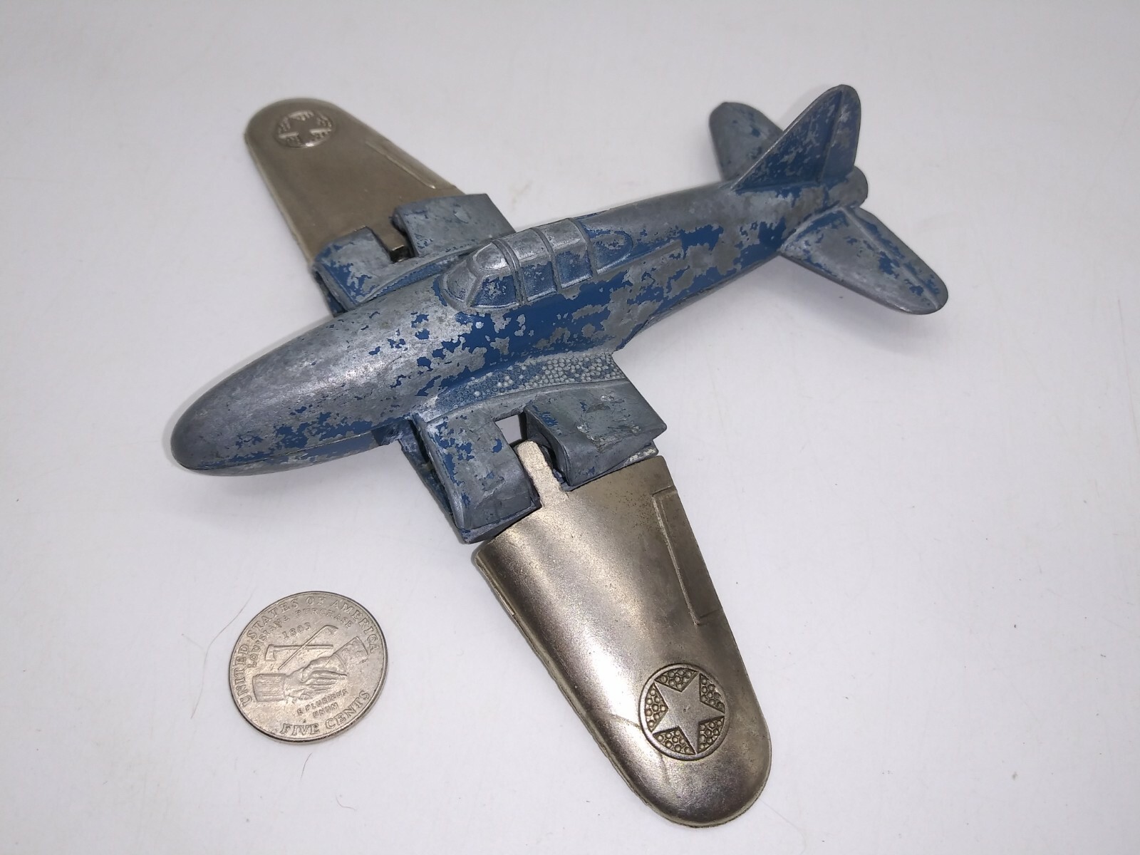 ヴィンテージHUBLEY KIDDIE TOY グラマン戦闘機50's