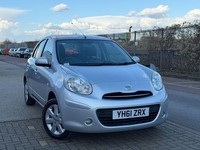 2011 Nissan Micra 1.2 Acenta 5dr HATCHBACK PETROL Manual