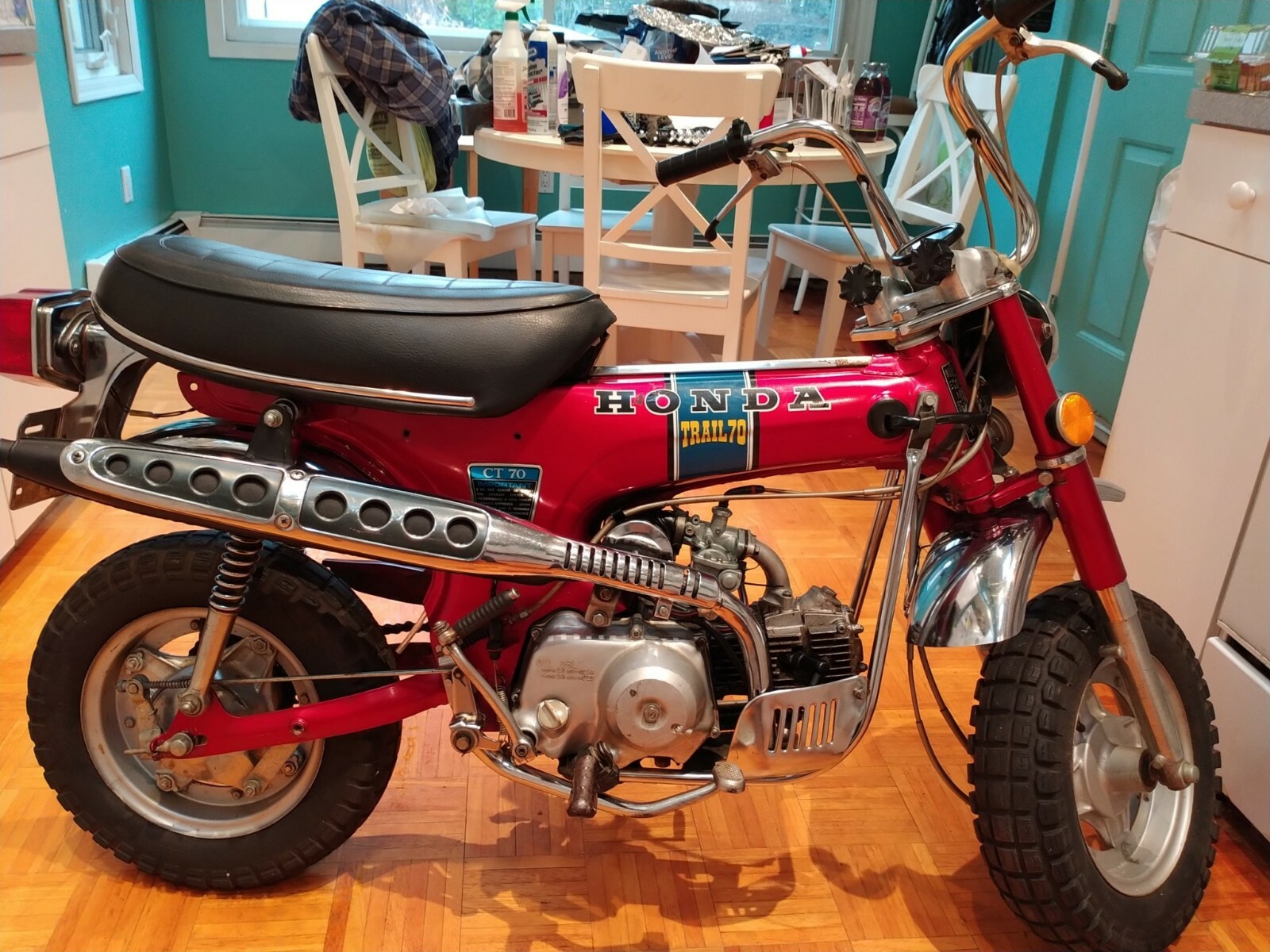  Honda Ct70 Trail 70 Vintage Retro Motorcycle Dirt Bike