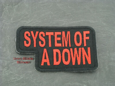 Patches Aufbügler Aufnäher System of a Down Rock' Hardrock Alternative Metal