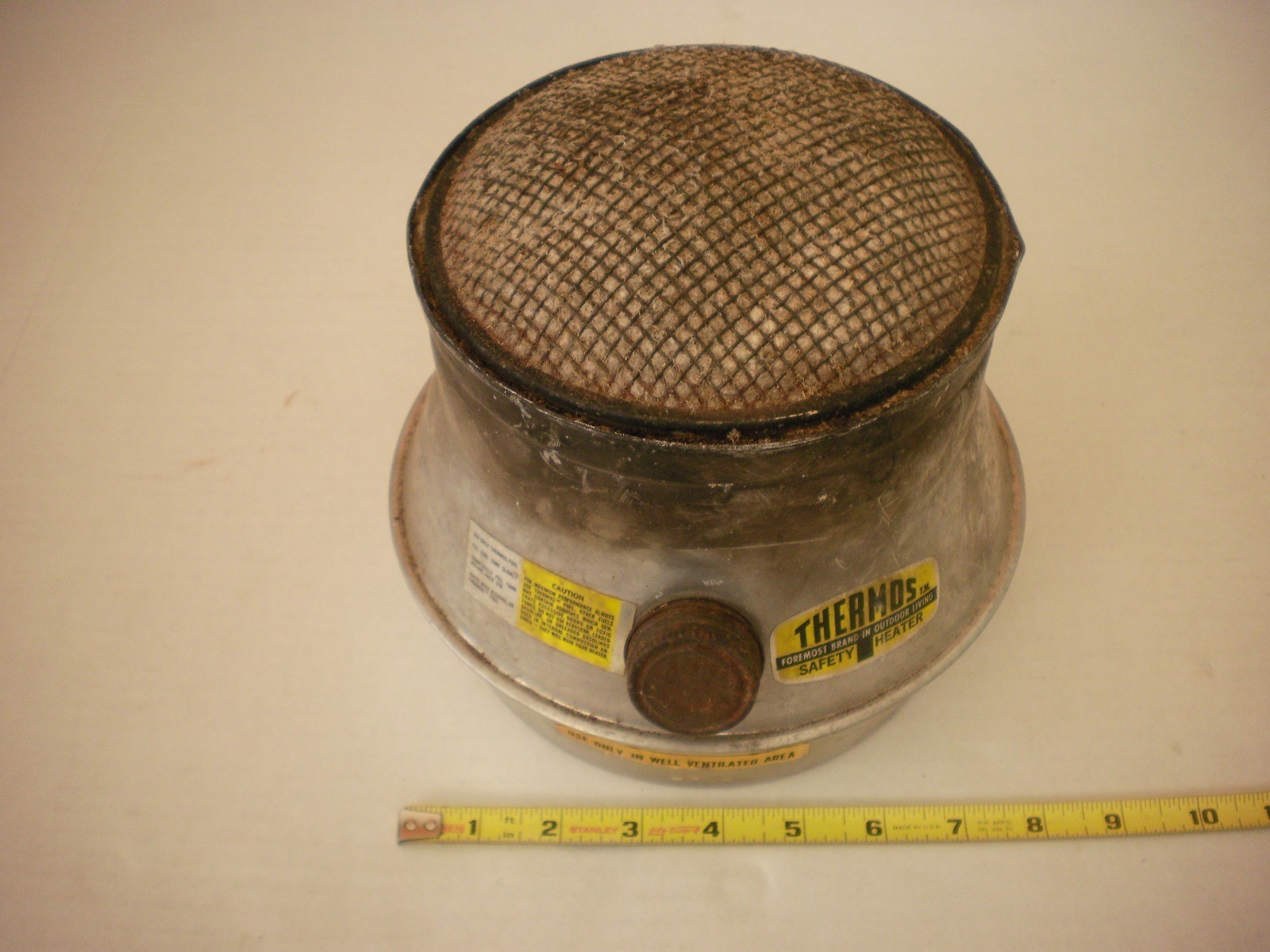 Vintage Thermos Safety Heater
