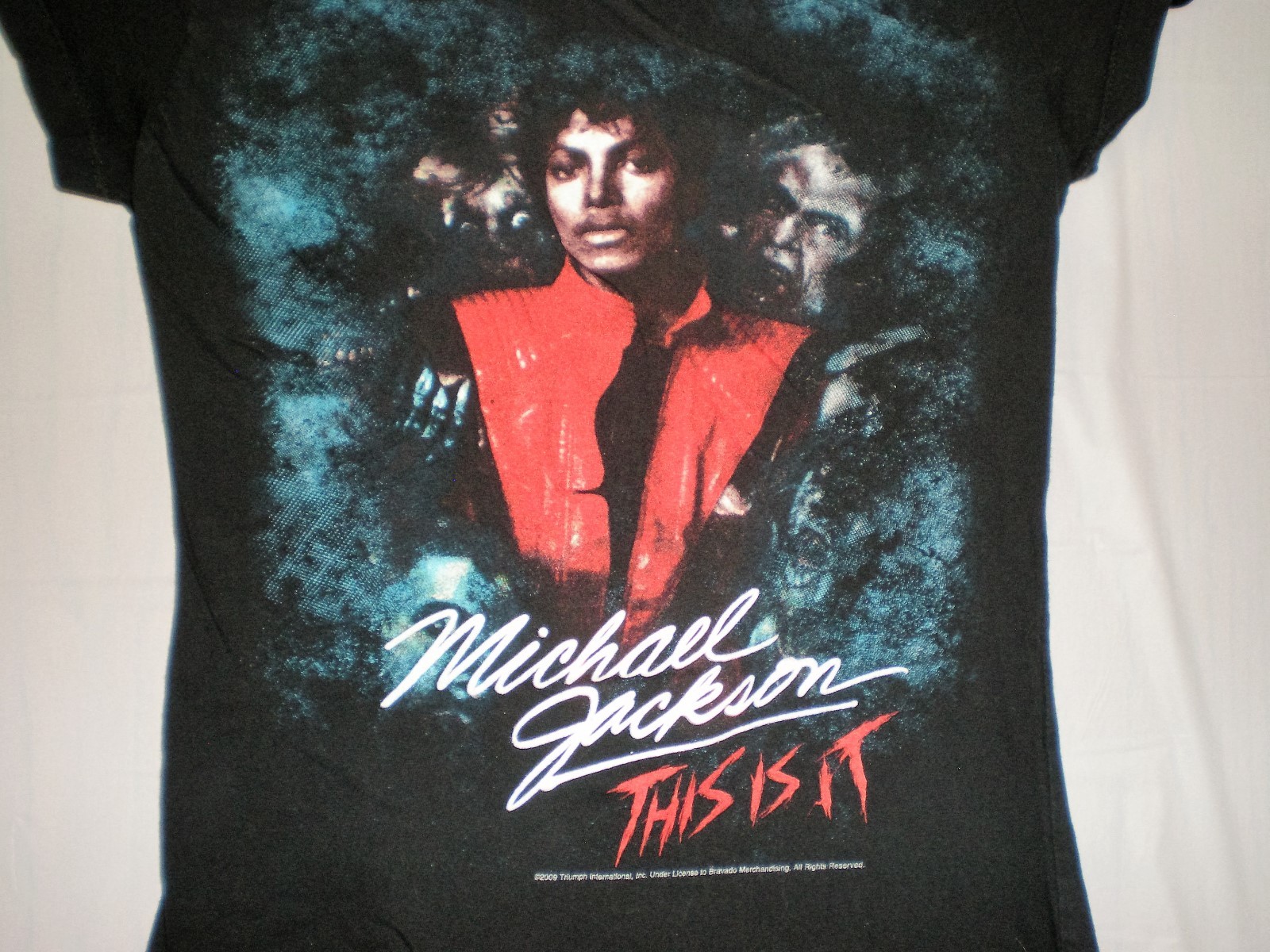 マイケルジャクソン This Is It 2009 Tシャツ anvil L VINTAGE MICHAEL JACKSON THIS IS IT 2009 TEE SHIRT MEDIUM