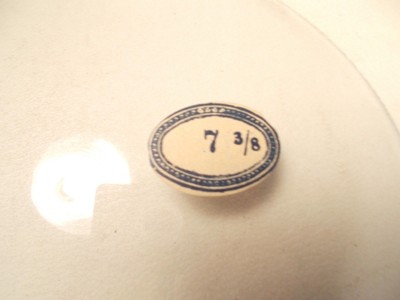 Vintage 7 3/8” Round Convex Clock Glass Crown New Old Stock VTF France tag