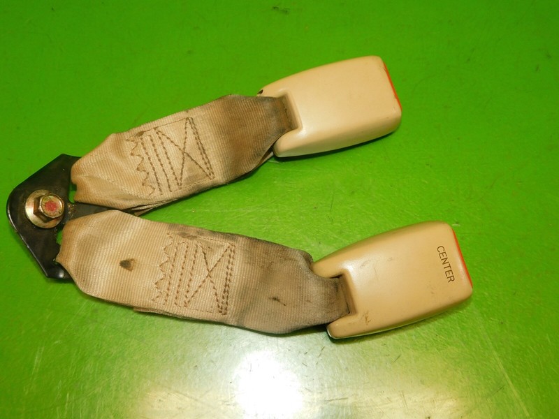 04-08 Acura TL OEM rear back center seat belt buckle latch catch lock tan