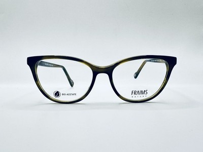 FRAIMS Ilva 54-16-140 Braun Cat-Eye Brille Gestell