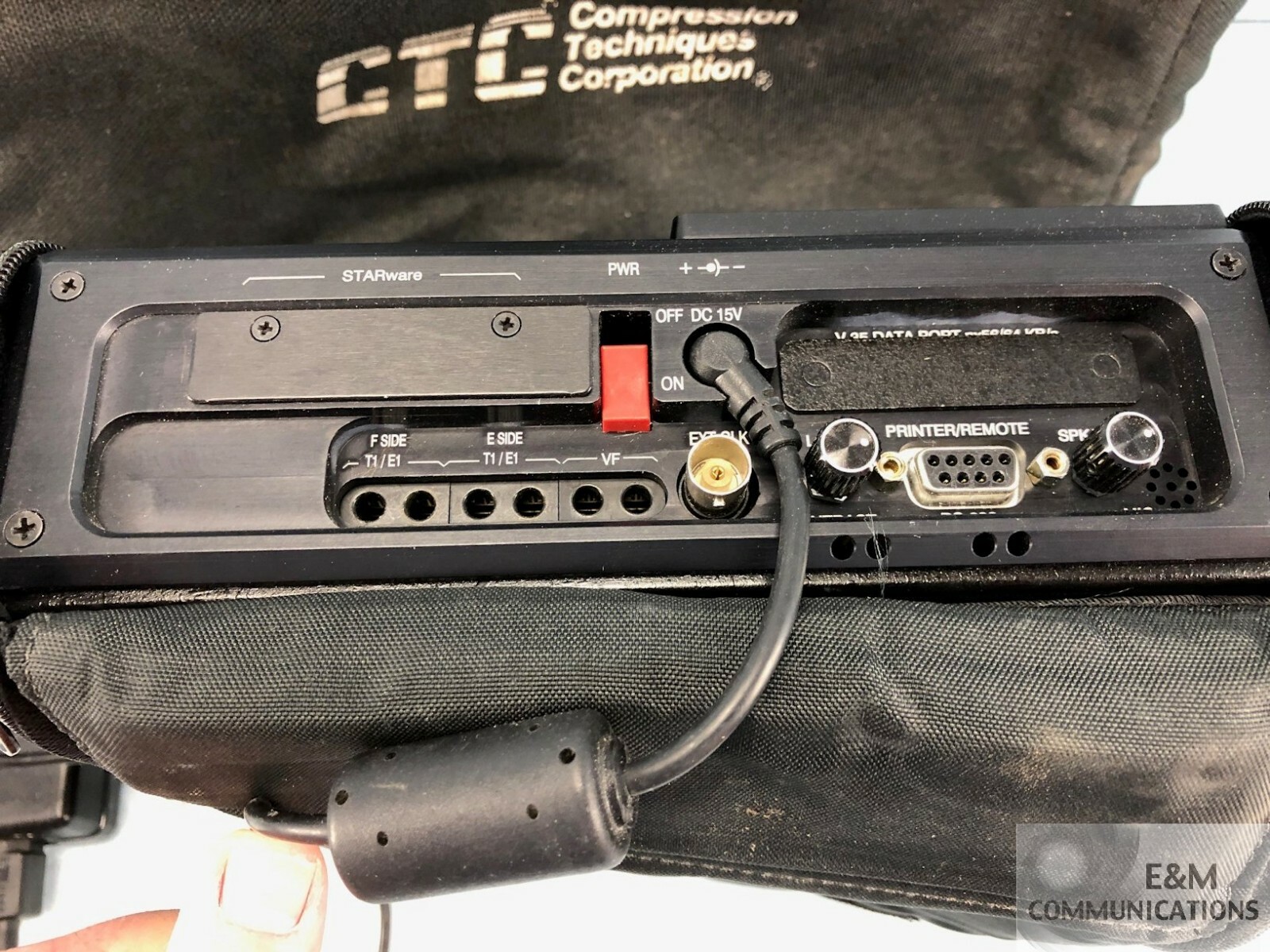 T-STAR 2000-T1D COMPRESSION TECHNIQUES CORP CTC DUAL COMMUNICATIONS ANALYZER A2