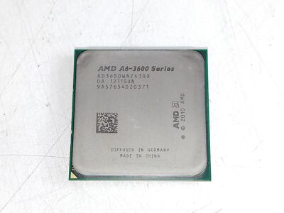 AMD A6-3650 2.6 GHz Socket FM1 Desktop CPU Processor AD3650WNZ43GX