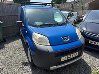 2012 Peugeot Bipper 1.3 HDi 75 Professional [non Start/Stop] ATV PANEL VAN Diese