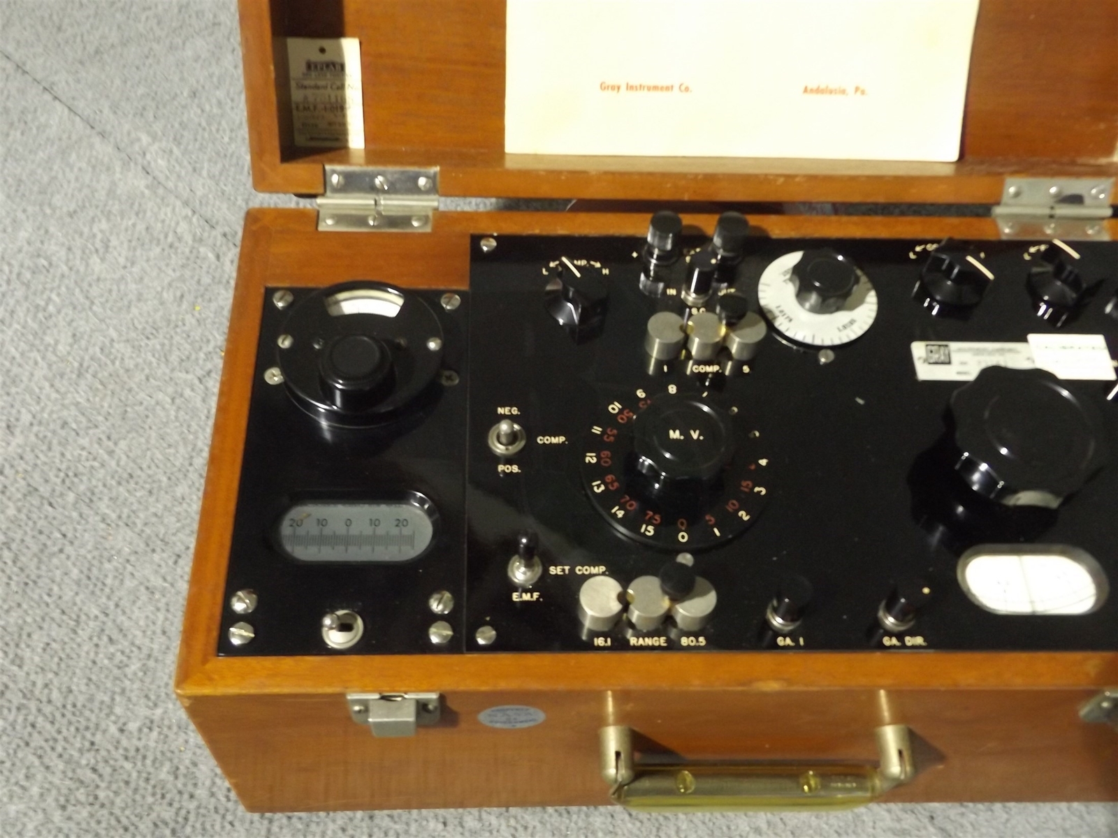 Vintage Gray Instruments E-3067 Potentiometer NASA