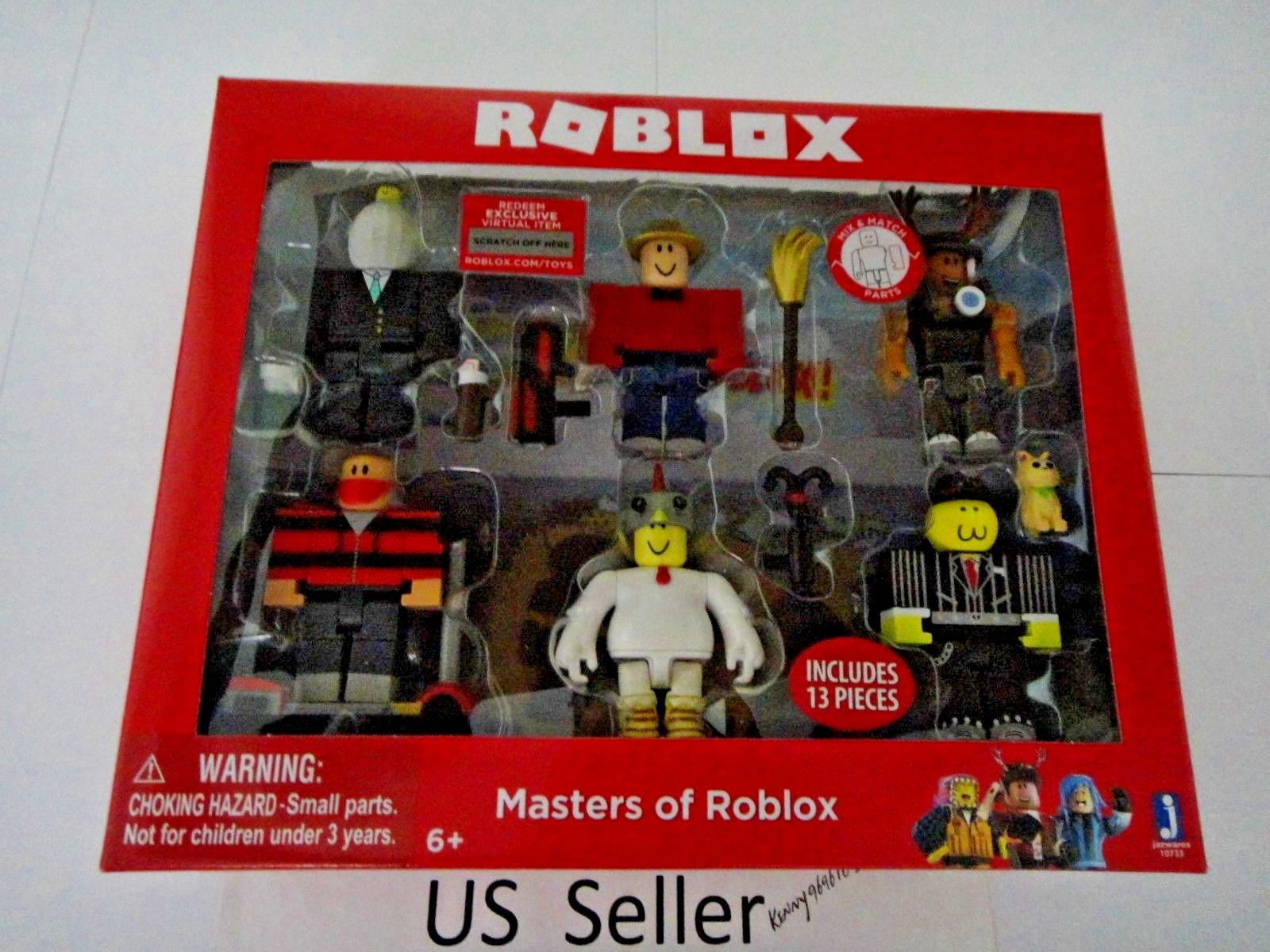 roblox masters pack de 6 figuras - pack de masters of roblox 6 unidades juegos de