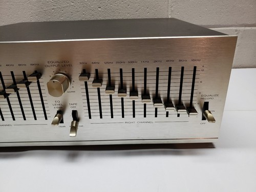 PROJECT/one Vintage 20-Band Silver Face Graphic Equalizer Mark 150 TESTED