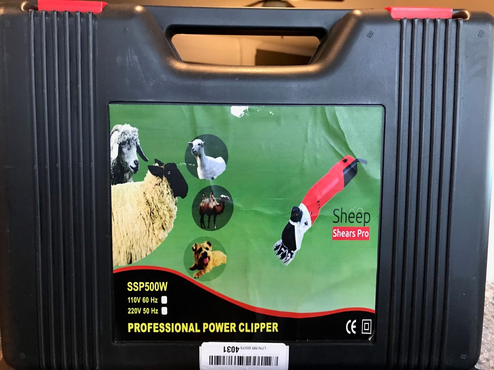 500W Farm Supplies Sheep Shears Goat Clippers Animal Livestock Shave Grooming.