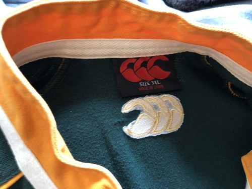 2007 Canterbury NZ South Africa Rugby supporters jersey shirt 3XL 54