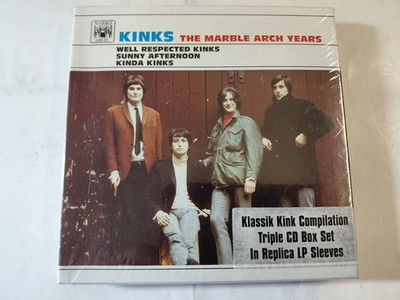 THE KINKS The Marble Arch Years 3CD Box, 2001, 3 Replica LP Cover, OVP, RAR !