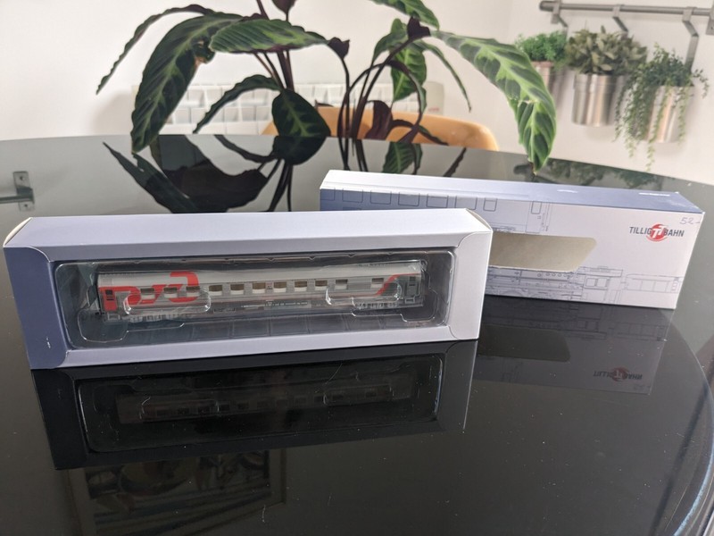 Tillig (Tt) 16708 Sleeping Coach Wlabm Type Y Of The Rzd Ep. Vi