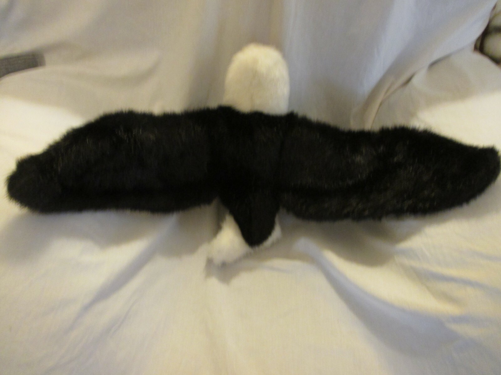 Plush Bald Eagle Puppet with Wings that Flap Folkmanis 28