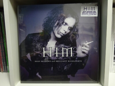 HIM Deep Shadows And Brilliant Highlights clear vinyl lp H.I.M. US issue