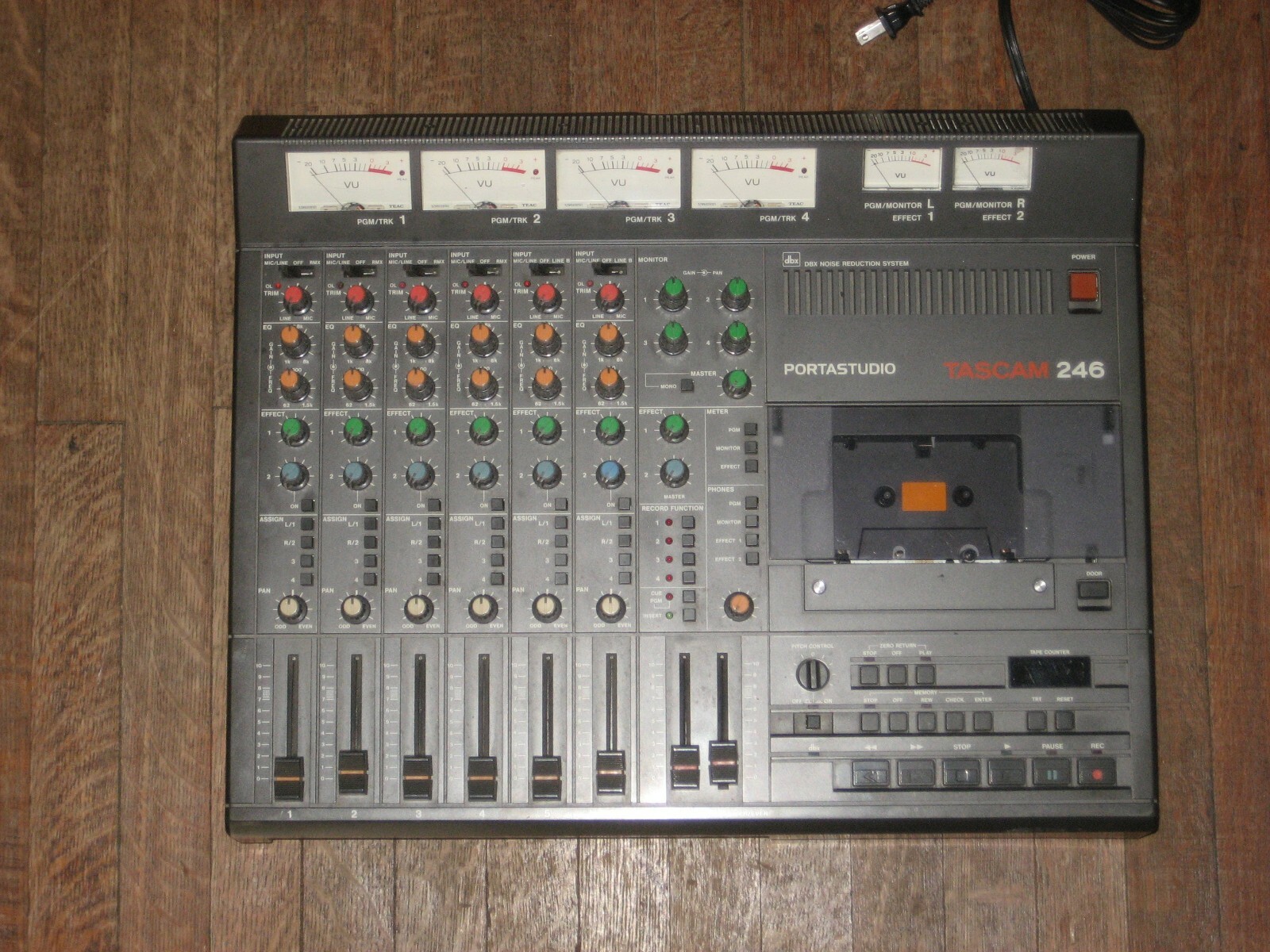 Tascam 246 Portastudio w/90 Day Warranty, Pro Refurbed Cassette Recorder TEAC