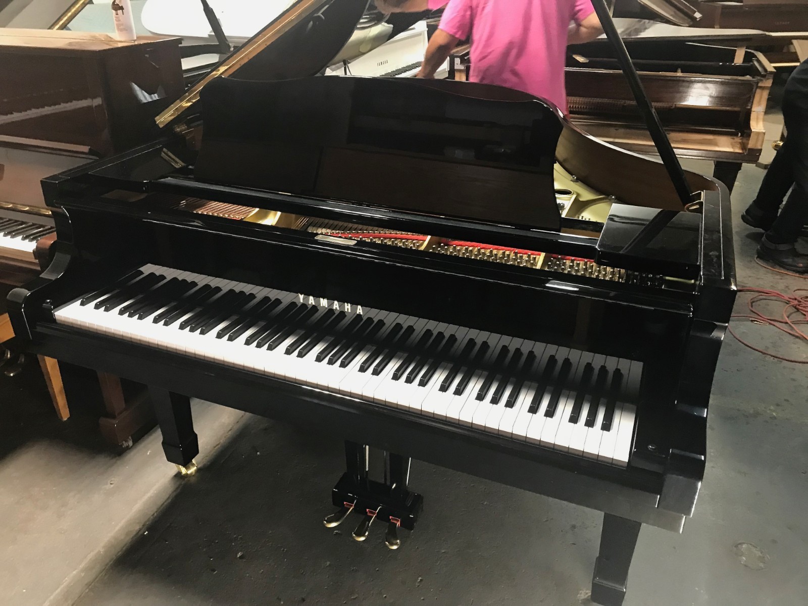 YAMAHA G2 GRAND PIANO - SUPER PRISTINE - 1994 - VIDEO - FREE SHIPPING