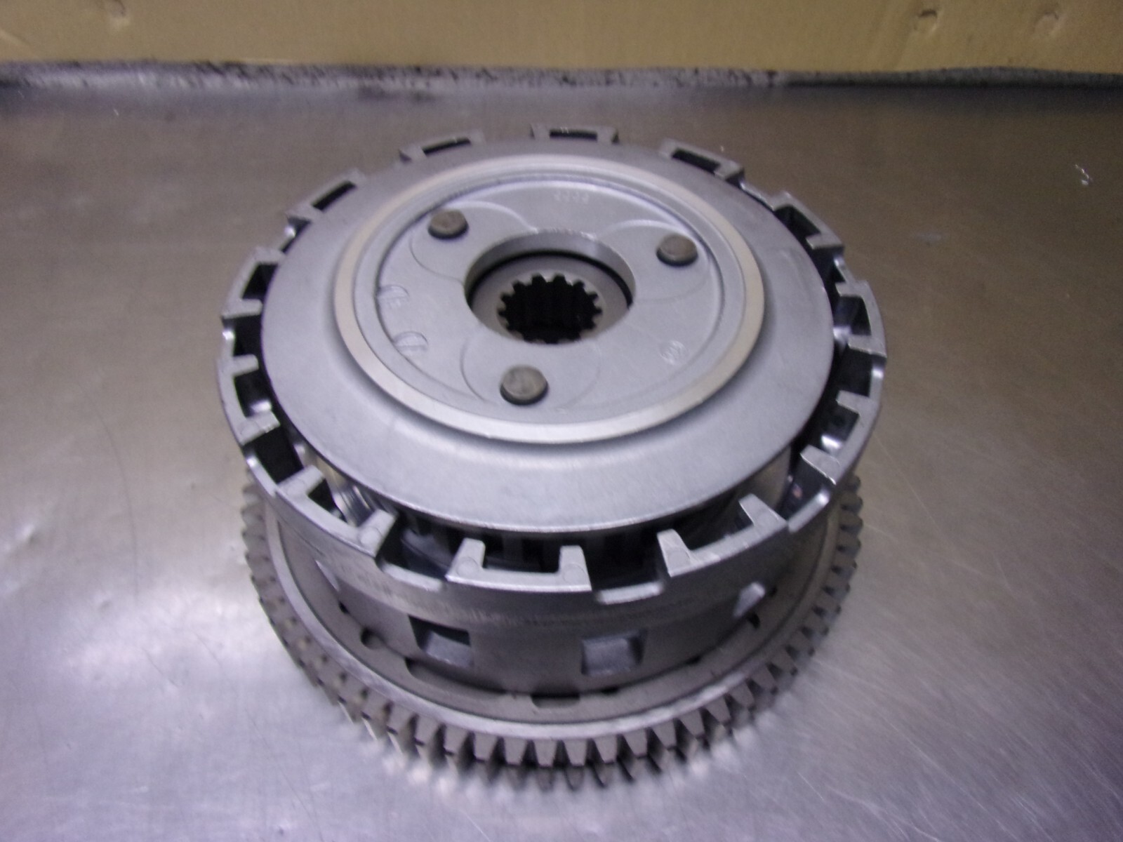 フー KAWASAKI Ninja ZX-6R OEM Clutch Basket W/Hubs & Plate Fit