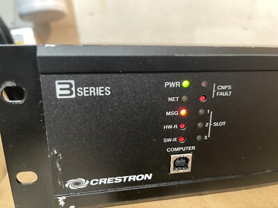 USED CRESTRON AV3 6504878 Advanced Control Processor with power cord (S)