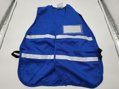 Protective Industrial Products 300-1504 Royal Blue Size M-XL Safety Vest