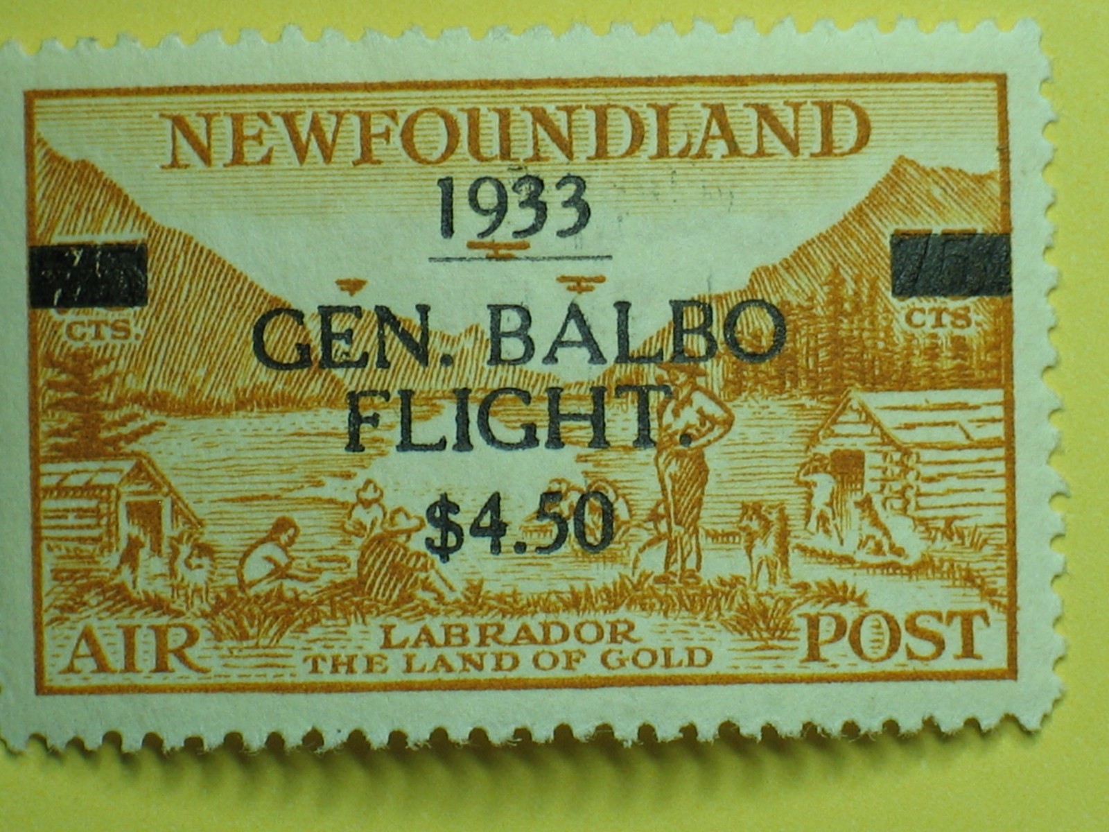 NEWFOUNDLAND #C18 Mint LH - 1933 Balbo Flight $ 4.50