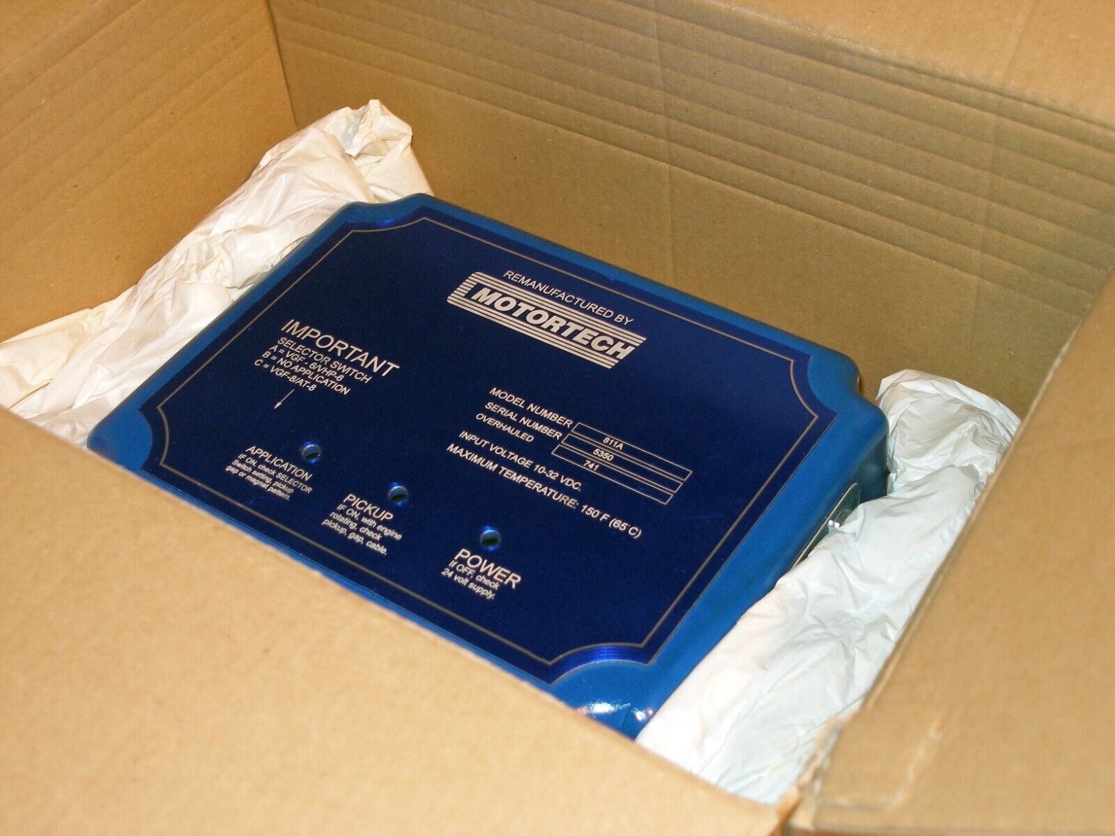 Waukesha MotorTech 811A 740608A CEC Ignition Controller Waukesha MotorTech 811A 740608A CEC Ignition Controller
