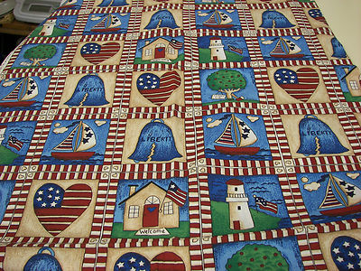 I Love America Fabric - Fabri-Quilt  #391 - Lisa Seely - Ro Gregg - 2 Yards