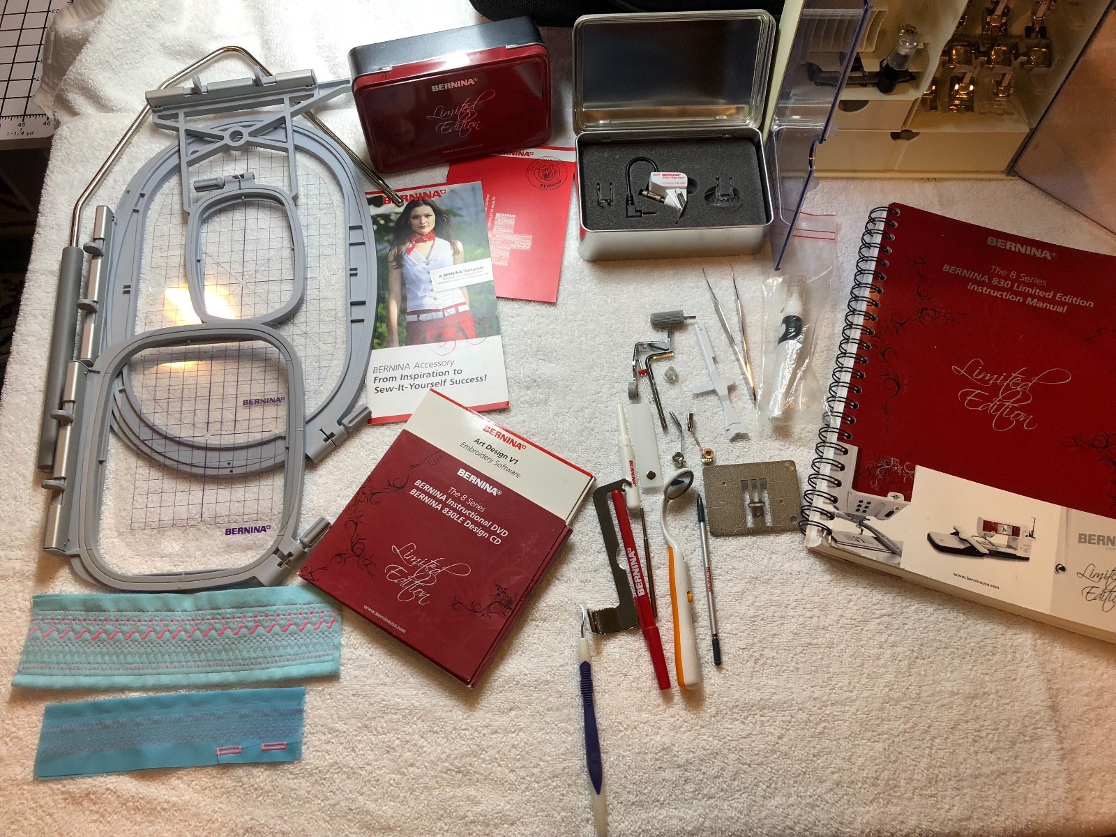 Bernina 830 LE (Limited Edition) Sewing/Quilting/Embroidery Machine