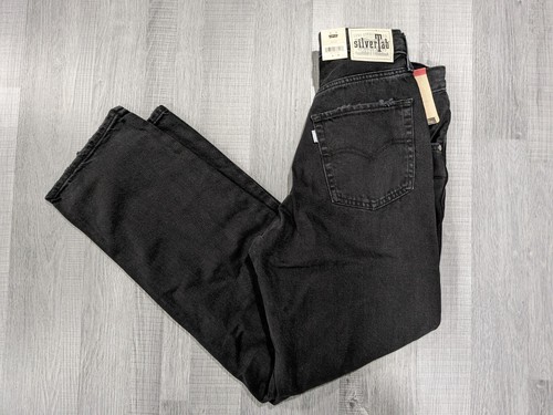 LEVI'S SILVER TAB BAGGY BLACK W29 2018年製 POST JUNK / 90's LEVI'S SILVER TAB Black Denim Baggy Pants