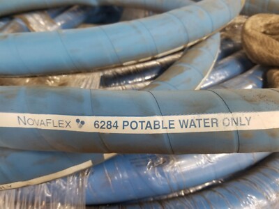 NovaFlex 6284  Portable Water Discharge Hose  250 psi max   1-1/2'' ID x 20 ft