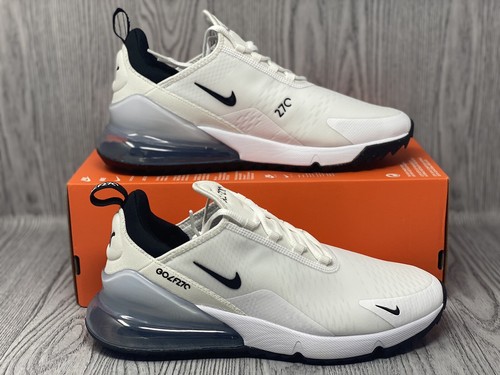 Men’s Sizes 10-15 Ck6483-102 White Black Spikeless