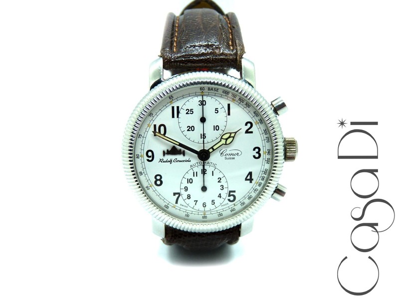 Comor Chronograph Uhr Homage  Rudolf Carraciola  Limited Edition Nr.186