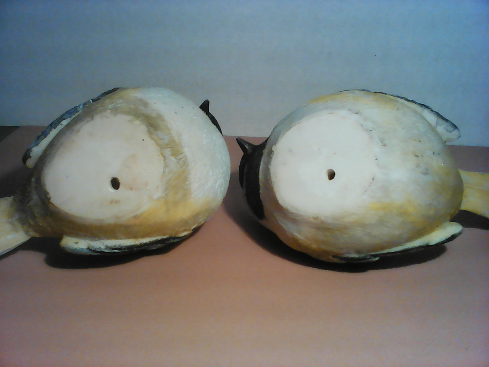 Pair of resin chickadees/5