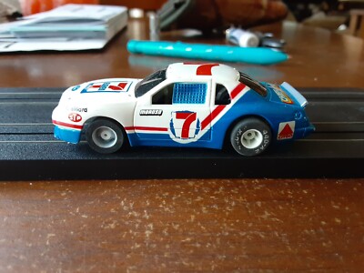 Ho Slot Car Tyco 7 Eleven NASCAR Stock Car With A Fast Tyco Chassis.