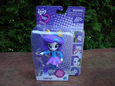My Little Pony Equestria Girls Minis Poseable Figure Rarity by Hasbro (2015) NEW