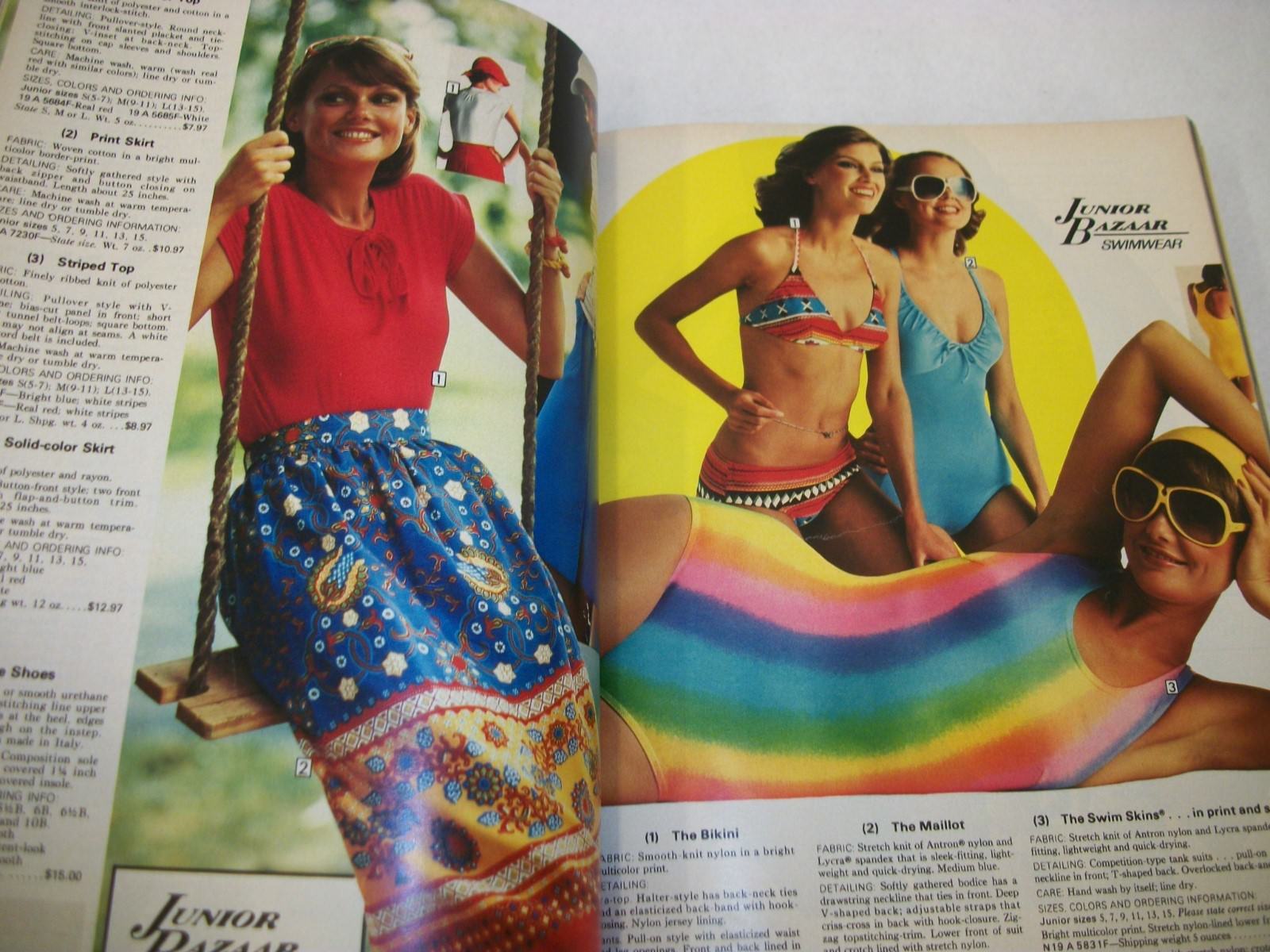 Vintage Sears Catalog Spring Summer 1977