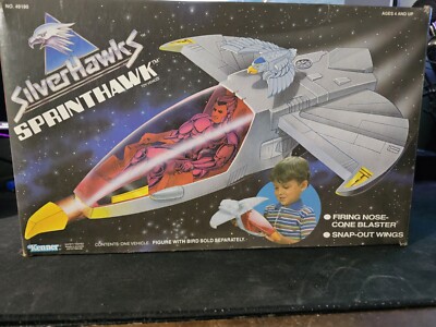 Silverhawks Vintage Sprinthawk Space Vehicle Kenner 