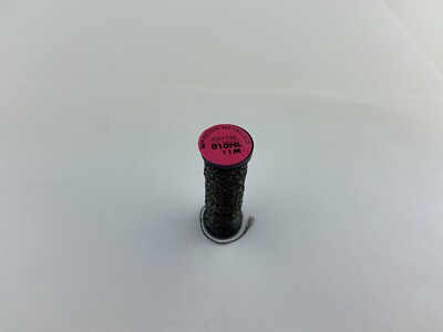 Kreinik 010HL Steel Grey High Lustre #4 Very Fine Braid Thread Floss Cross Stitc