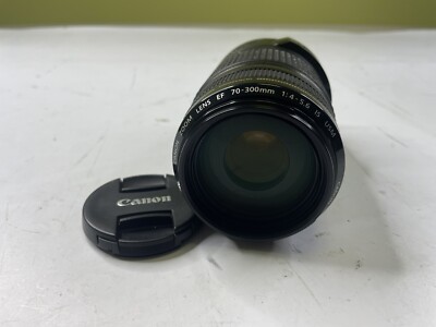 Canon EF 70-300mm f/4-5.6 IS USM Telephoto Zoom Lens Image Stabilizer Ultrasonic