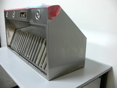 Wolf PW482418 48 Inch Wall Mount Canopy Range Hood w/ 2x 600 CFM Blower