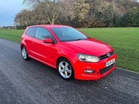 2014 Volkswagen Polo 1.2 60 R-Line Style 3dr [AC] px to clear  HATCHBACK Petrol 