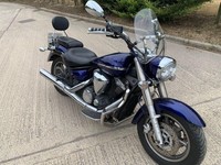 2013 13 YAMAHA XVS 1300 MIDNIGHT STAR CUSTOM CRUISER TOURER XVS1300 - 12k MILES