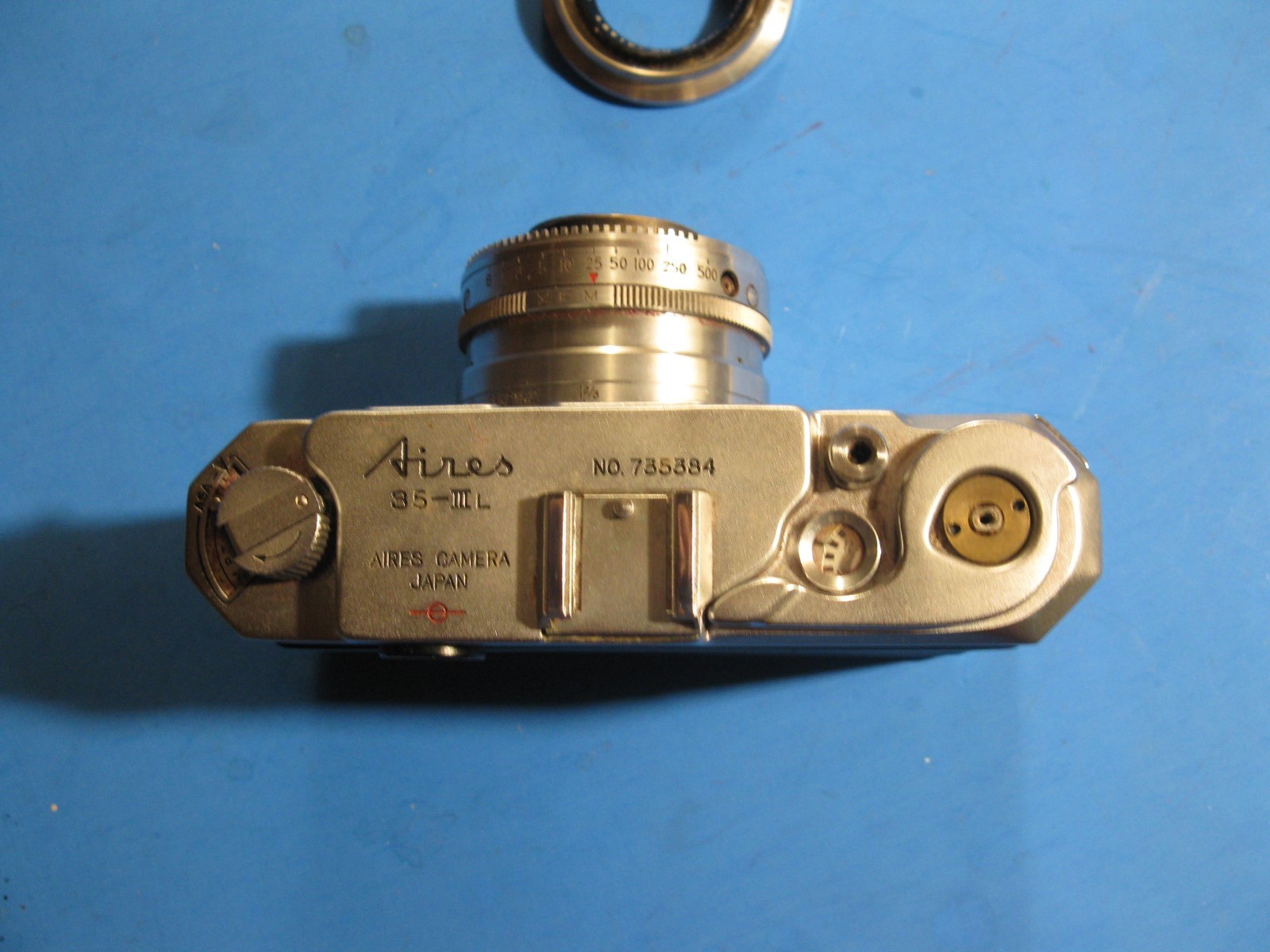 Aires 35-III L 35mm Rangefinder Film Camera Parts