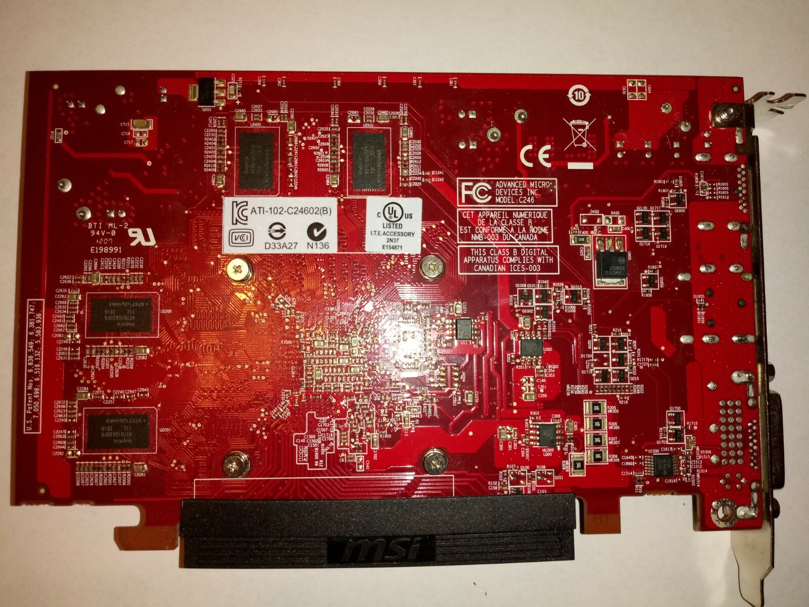 AMD Radeon HD 6570 1GB DDR3 64-Bit PCIe 109-C24697-00 Used in Good Condition