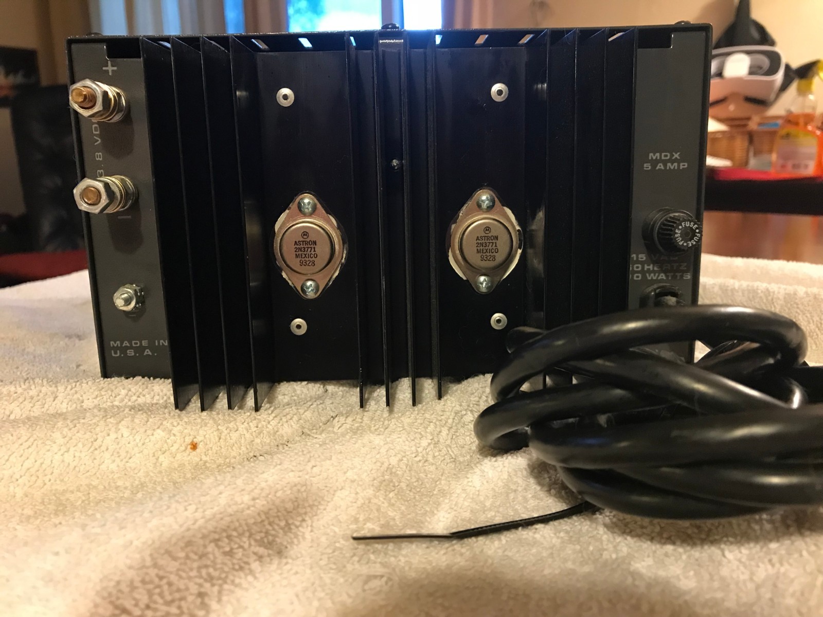 Astron Rs-20m Linear Power Supply 13.8v 20a