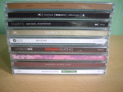 Boyzone Ronan Keating CD Bundle x9