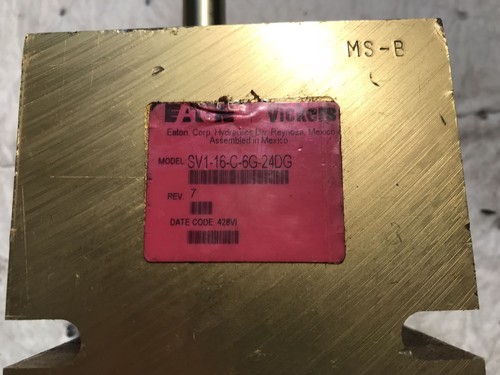 Eaton Vickers SV1-16-c-6G-24dg SOLENOID VALVE